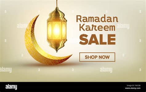 Ramadan Sale Banner Vector Eid Background Offer Tag Super Sale