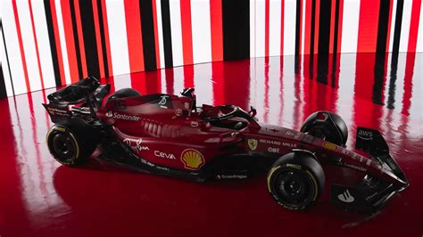 Ferrari Officially Unveils New Look F1 75 For 2022 F1 Season 2022 F1