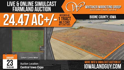 Boone County Ia Land For Sale 2447 Acres Youtube