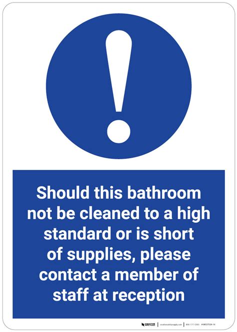 Bathroom Signs Creative Safety Supply