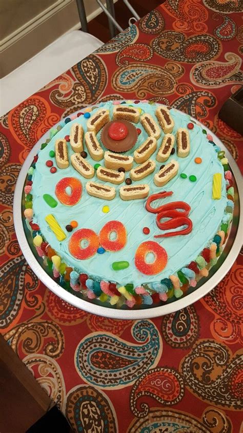 34 Edible Cookie Cell Model