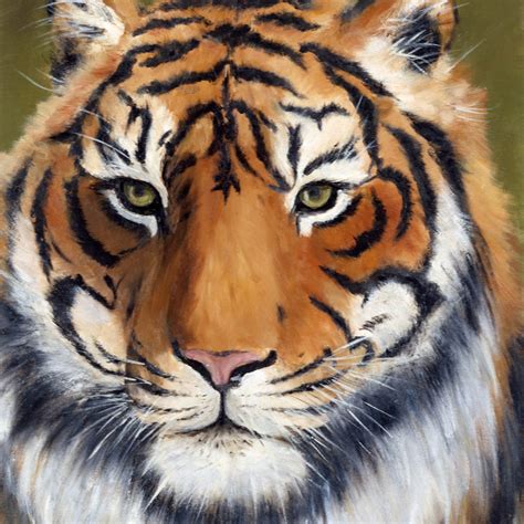Siberian Tiger Sabine Baeckmann Art