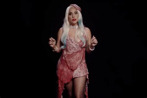 Lady Gaga Rewears Her Meat Dress And More Iconic Looks For Voting Psa