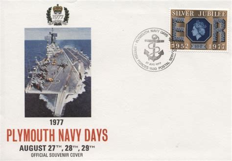 Plymouth Navy Days Naval Ship First Day Cover Bfdc