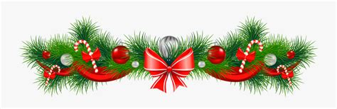 Free Christmas Garland Clipart The Cliparts Christmas Decoration Png