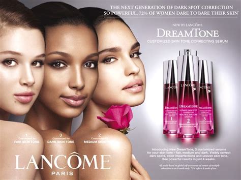 Dreamtone Lancome Cosmetics Advertising Makeup Poster Beauty Ad