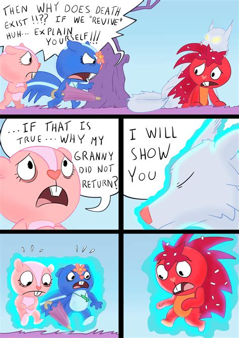 HTF. Flaky Werewolf Story, Part 2. Pag 74 by Wolfmarian on DeviantArt