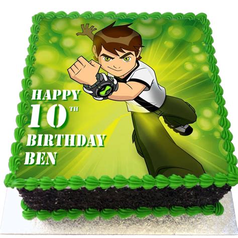 Ben 10 Birthday Cake Flecks Cakes