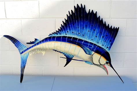 Blue Marlin Sailfish Swordfish Wall