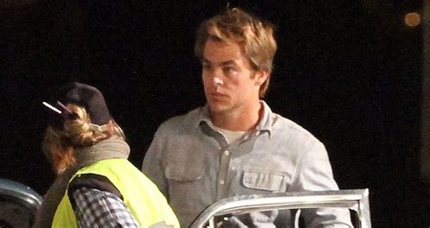 Chris Pine Returns To Filming ‘one Day Shell Darken After On Set