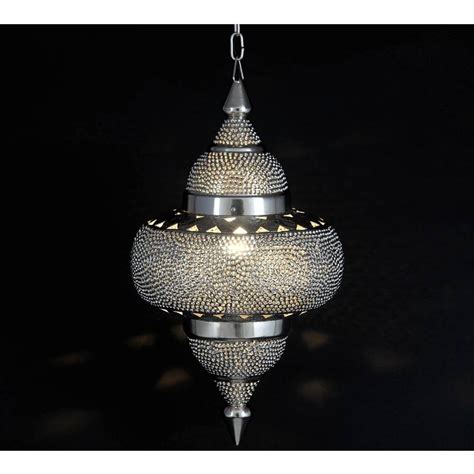 Single flush ceiling light vintage diamond shaped metal flush mount lighting fixture with cone fabric. 15 Best Ideas of Moroccan Style Pendant Ceiling Lights