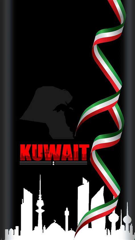 Kuwait Country Flag Edge Hd Phone Wallpaper Peakpx