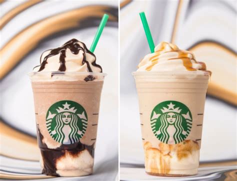 Starbucks Menu Ultra Caramel Frappuccino Secret Tutorial Pics