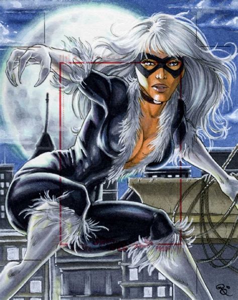 Black Cat Artist S Proof 1 In Rhiannon Owens S Artist Proofs And