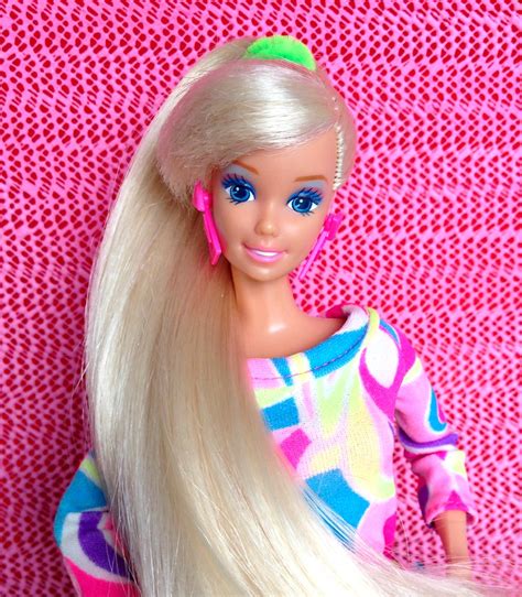 Totally Hair Barbie Rocking A Trendy High Ponytail I Brou Erofound