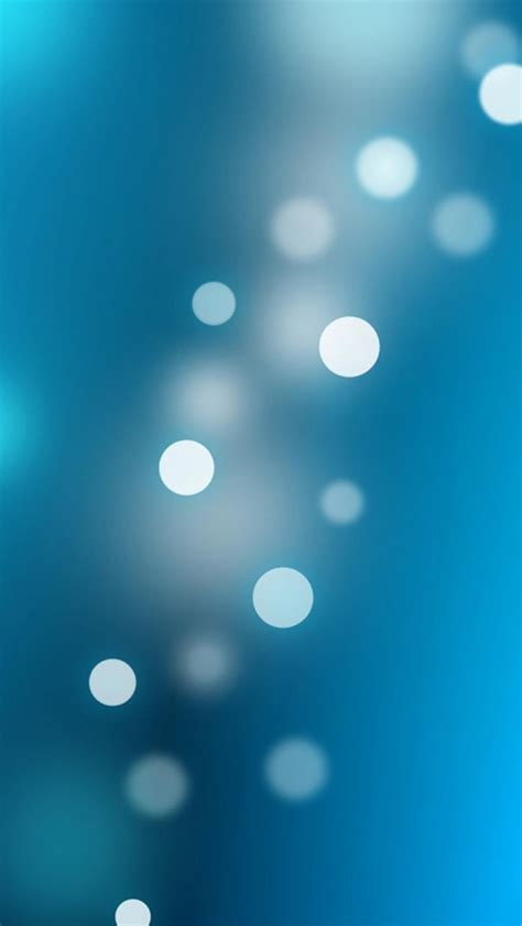 Abstract Blue Circle Bokeh Background Iphone Wallpapers Free Download