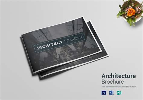 8 Minimal Architecture Brochure Templates