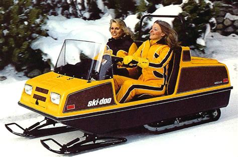 Side By Side Snowmobile 1978 Ski Doo Elite Barn Finds