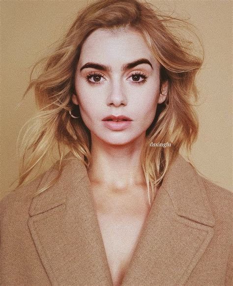 ً On Twitter Blonde Lily Collins Edits By Dsxingfu