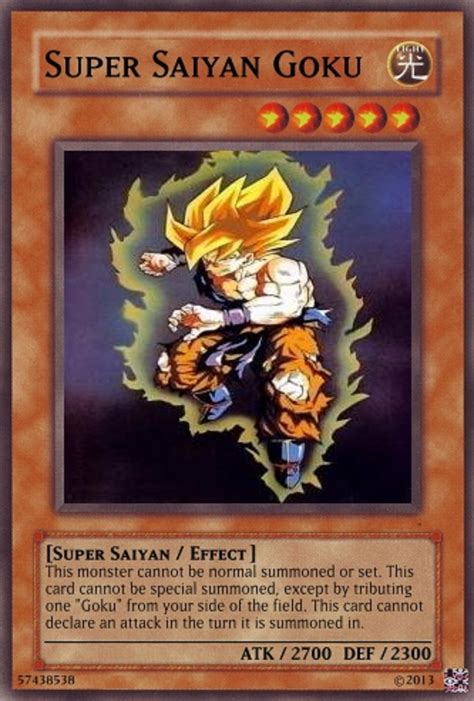 Ssj Goku Card By Inglip007 On Deviantart
