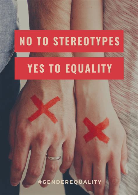 Red Box Photo Gender Equality Poster Templates By Canva