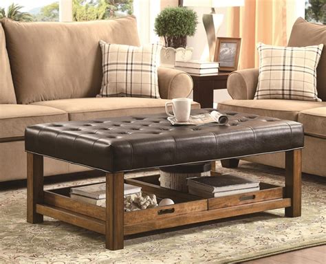 Extra Large Coffee Table Ottoman Convenients Large Coffee Tables