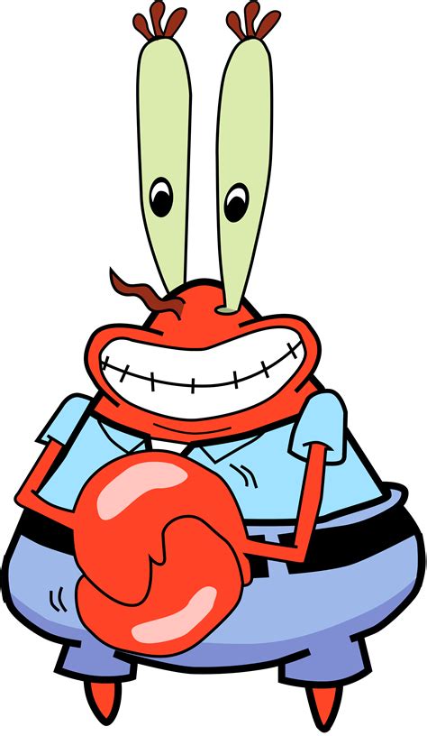 spongebob characters mr krabs