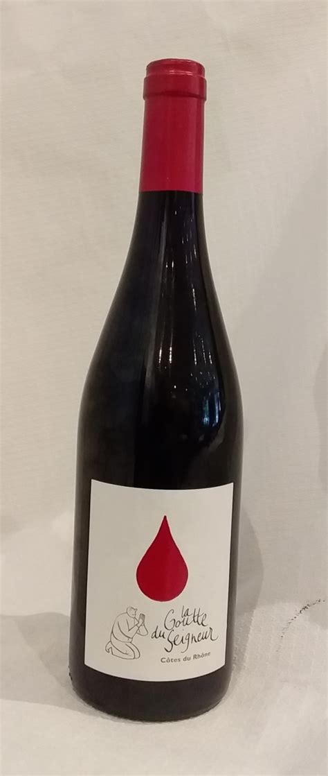 Vin Rouge Aop Côtes Du Rhône Domaine Duseigneur Cuvée La Goutte