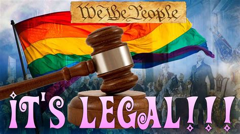 Gay Marriage Is Legal Youtube