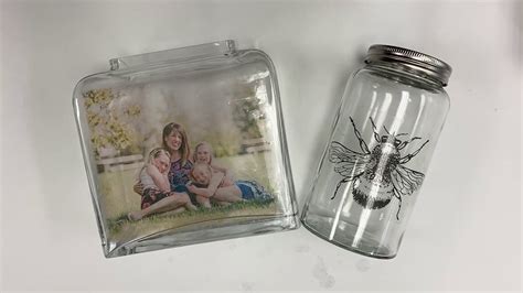 Diy Photo Transfer On Glass Using Packing Tape Youtube