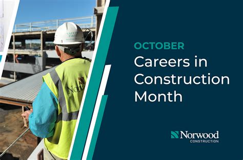 Careers In Construction Month The Norwood Company
