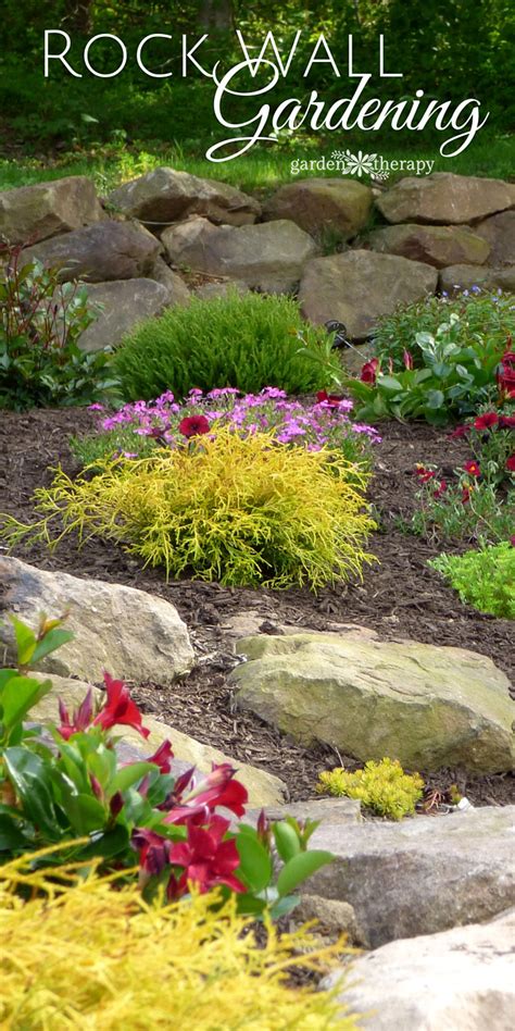 Creating Beauty And Structure With A Rock Wall Garden