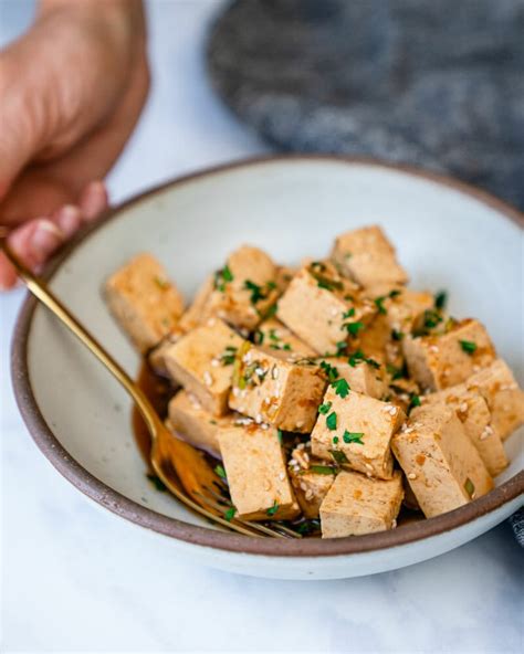 Easy Marinated Tofu A Couple Cooks