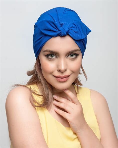 Turban Hat In Colours Stretch Turban Cap Knot Womens Hat Etsy Australia