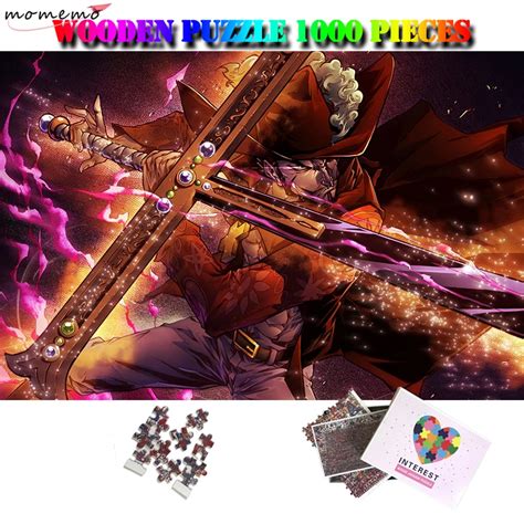 Momemo Mihawk Wooden Puzzle 1000 Pieces Adults Jigsaw Puzzle One Piece