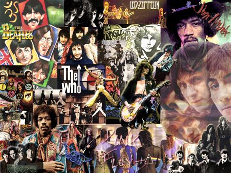 Classic Rock Collage Classic Rock Wallpaper 5741268 Fanpop