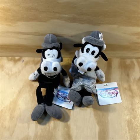 Disney Store Clarabelle Cow And Horace Horsecollar 8 Bean Bag Plush Lot