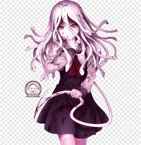 Anime Medusa Yuno Gasai Monogatari Series Character Anime Purple Cg