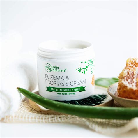Buy Wild Naturals Eczema Psoriasis Cream For Dry Irritated Skin