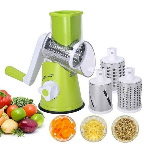Multi Function Drum Rotary Grater Manual Coleslaw Cheese Vegetable