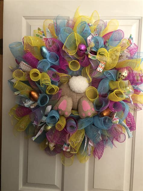 Bunny Butt Easter Wreath Bunny Butt Easter Easter Wreaths Crafts