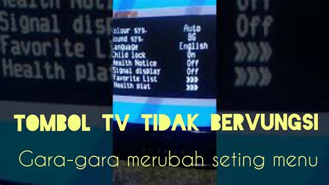 Buka realtek hd audio manager di control panel. Penyebab tombol tv tidak berfungsi - YouTube