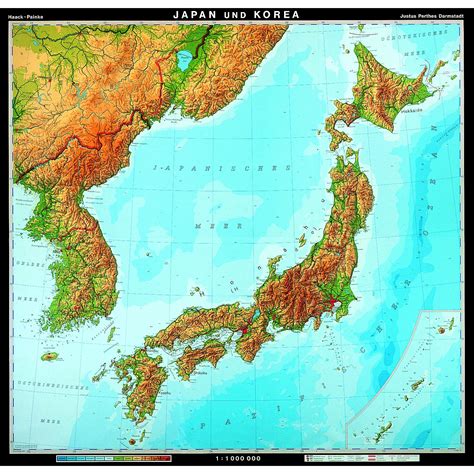 Japan is politically structured into 8 regions and 47 prefectures. Korea And Japan Map | Campus Map
