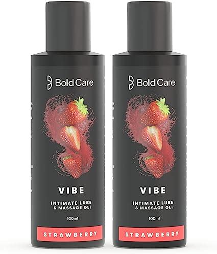 Bold Care Vibe Natural Personal Lubricant For Men And Women Water