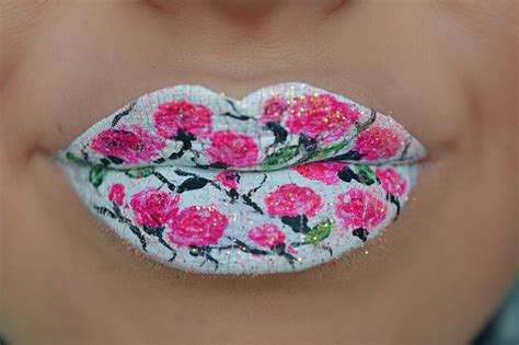 Lip Art Roses Lip Art Lip Designs Lip Colors