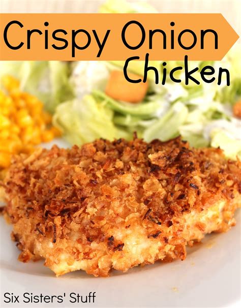 10 ounces pearl onions (use red pearl onions). Crispy Onion Chicken | Six Sisters' Stuff