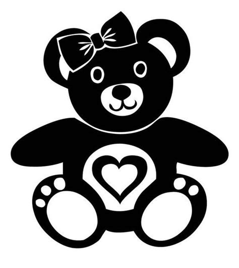 Download 217 Baby Teddy Bear Svg Svg File For Diy Machine