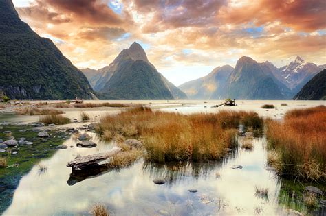 Novozélandské Vodopády Fiordland Upršený Osmý Div Světa 1001