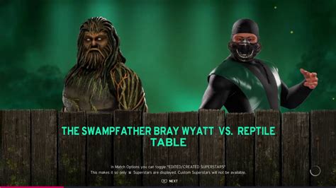 Hmm, but there's no coalesced.bat file in the output folder (using the costume adder tool). 1995 Mortal Kombat's Reptile vs. Swampfather Bray Wyatt ...
