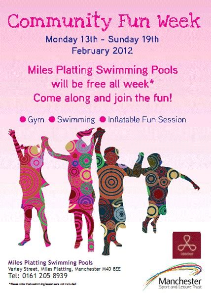 Zest Activities North Manchester Free Half Term Fun Swim And Gym At